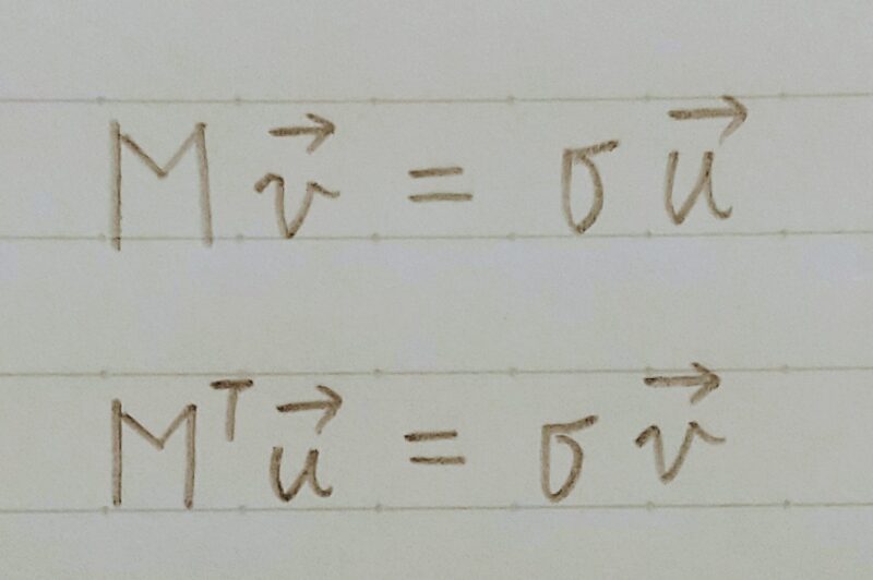 特異値分解ができる条件