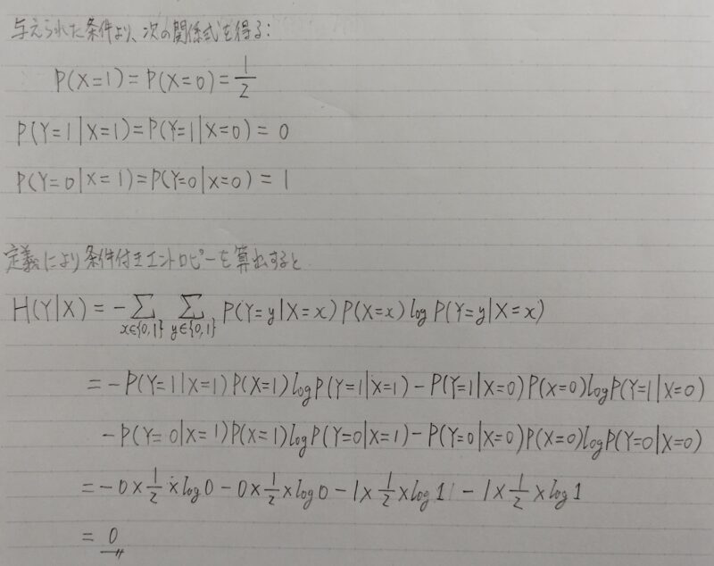 例題の解答